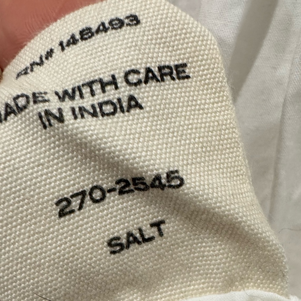 DÔEN Quinn organic cotton-poplin midi dress in 'Salt' - Picture 17 of 17